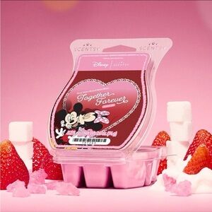 Scentsy Disney MICKEY MOUSE & MINNIE MOUSE: Together Forever – Wax Bar NWT